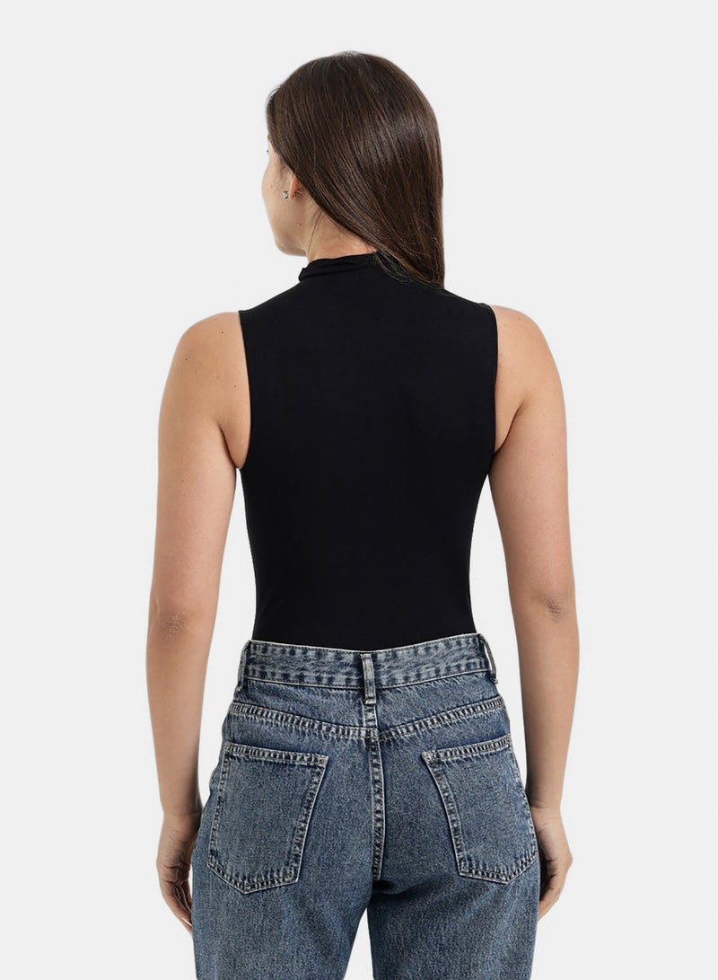Carina Sleeveless High Neck Bodysuit - Image 3